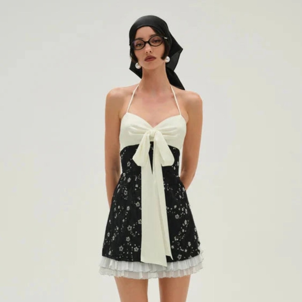 Snowy Jacquard Dress| For Love and Lemons